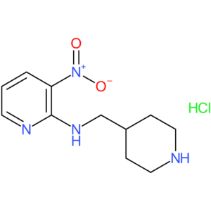 3-Nitro-N-(piperidin-4-ylmethyl)pyridin-2-amine hydrochloride