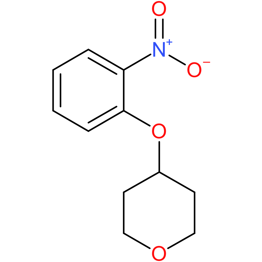 4-(2-Nitrophenoxy)tetrahydro-2H-pyran