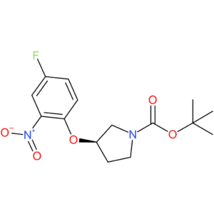 (R)-tert-Butyl 3-(4-fluoro-2-nitrophenoxy)pyrrolidine-1-carboxylate