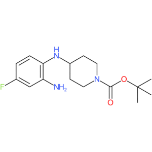 tert-Butyl 4-(2-amino-4-fluorophenylamino)piperidine-1-carboxylate