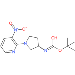 (S)-tert-Butyl 1-(3-nitropyridin-2-yl)pyrrolidin-3-ylcarbamate
