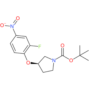 (R)-tert-Butyl 3-(2-fluoro-4-nitrophenoxy)pyrrolidine-1-carboxylate