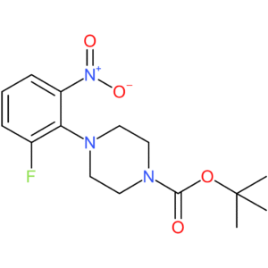 tert-Butyl 4-(2-fluoro-6-nitrophenyl)piperazine-1-carboxylate