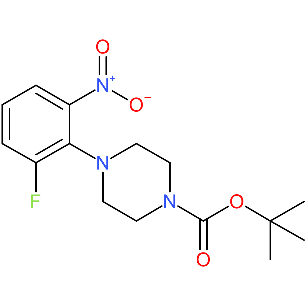 tert-Butyl 4-(2-fluoro-6-nitrophenyl)piperazine-1-carboxylate