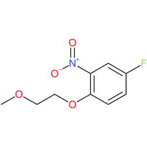 4-Fluoro-1-(2-methoxyethoxy)-2-nitrobenzene