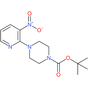 tert-Butyl 4-(3-nitropyridine-2-yl)piperazine-1-carboxylate