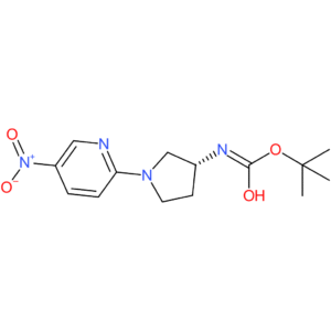 (R)-tert-Butyl 1-(5-nitropyridin-2-yl)pyrrolidin-3-ylcarbamate