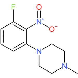 1-(3-Fluoro-2-nitrophenyl)-4-methylpiperazine