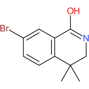 7-Bromo-4,4-dimethyl-3,4-dihydroisoquinolin-1(2H)-one