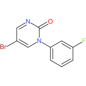 5-Bromo-1-(3-fluorophenyl)pyrimidin-2(1H)-one