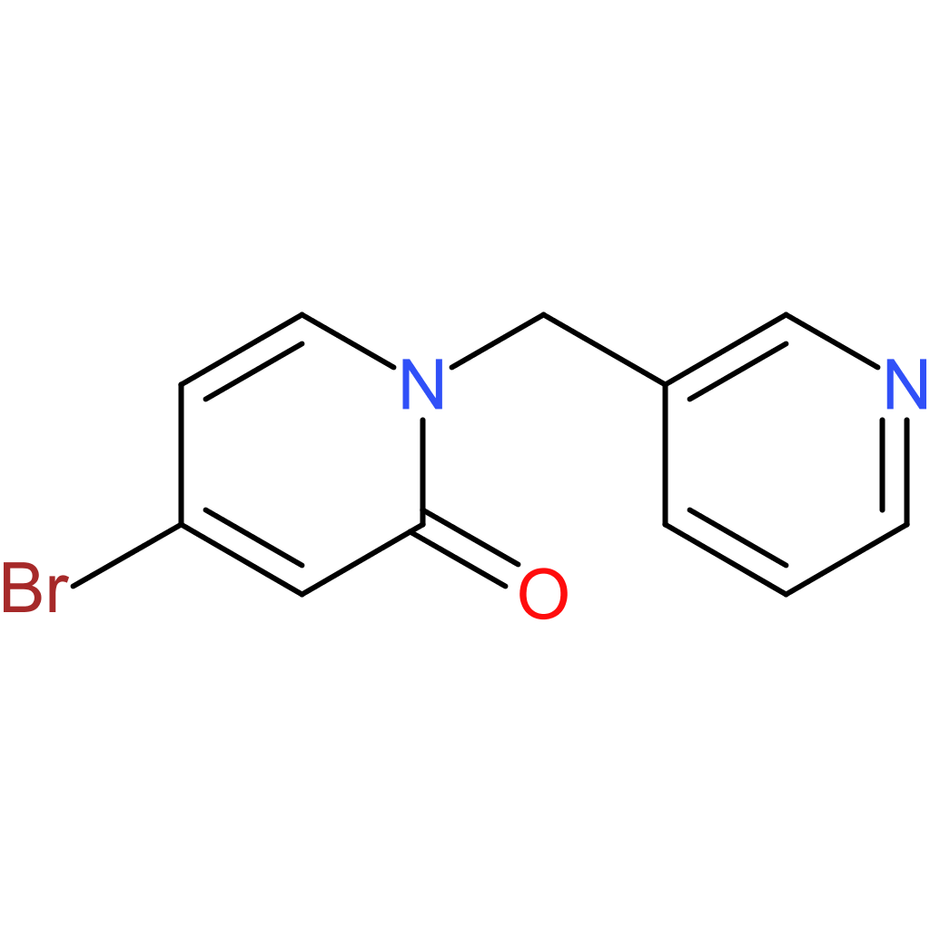 4-Bromo-1-(pyridin-3-ylmethyl)pyridin-2(1H)-one