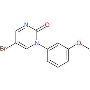 5-Bromo-1-(3-methoxyphenyl)pyrimidin-2(1H)-one