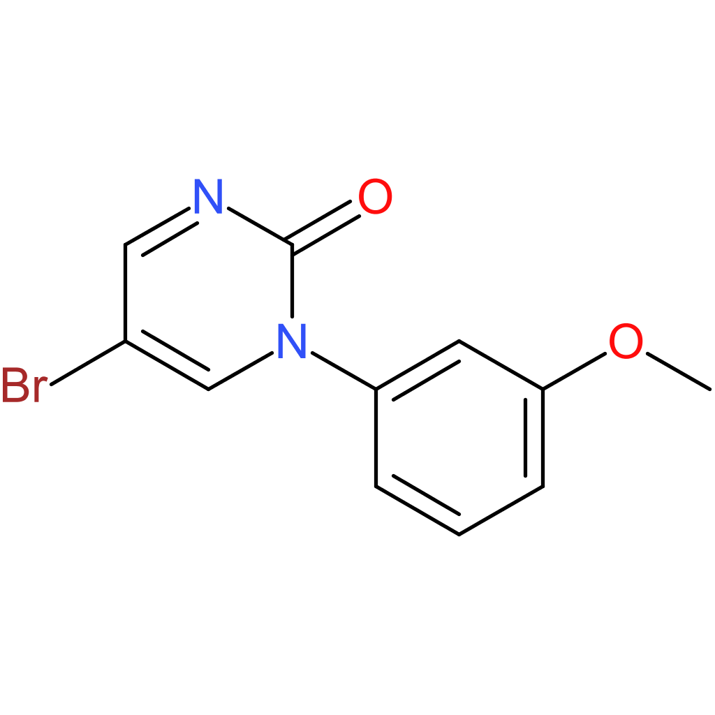 5-Bromo-1-(3-methoxyphenyl)pyrimidin-2(1H)-one