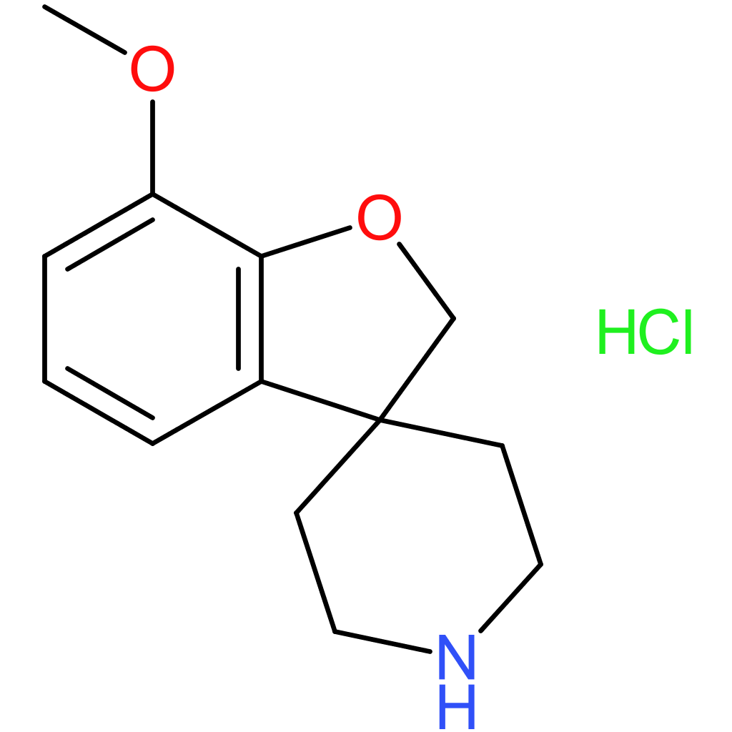 7-Methoxy-2H-spiro[1-benzofuran-3,4′-piperidine] hydrochloride