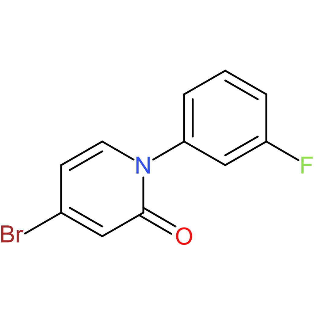 4-Bromo-1-(3-fluorophenyl)pyridin-2(1H)-one