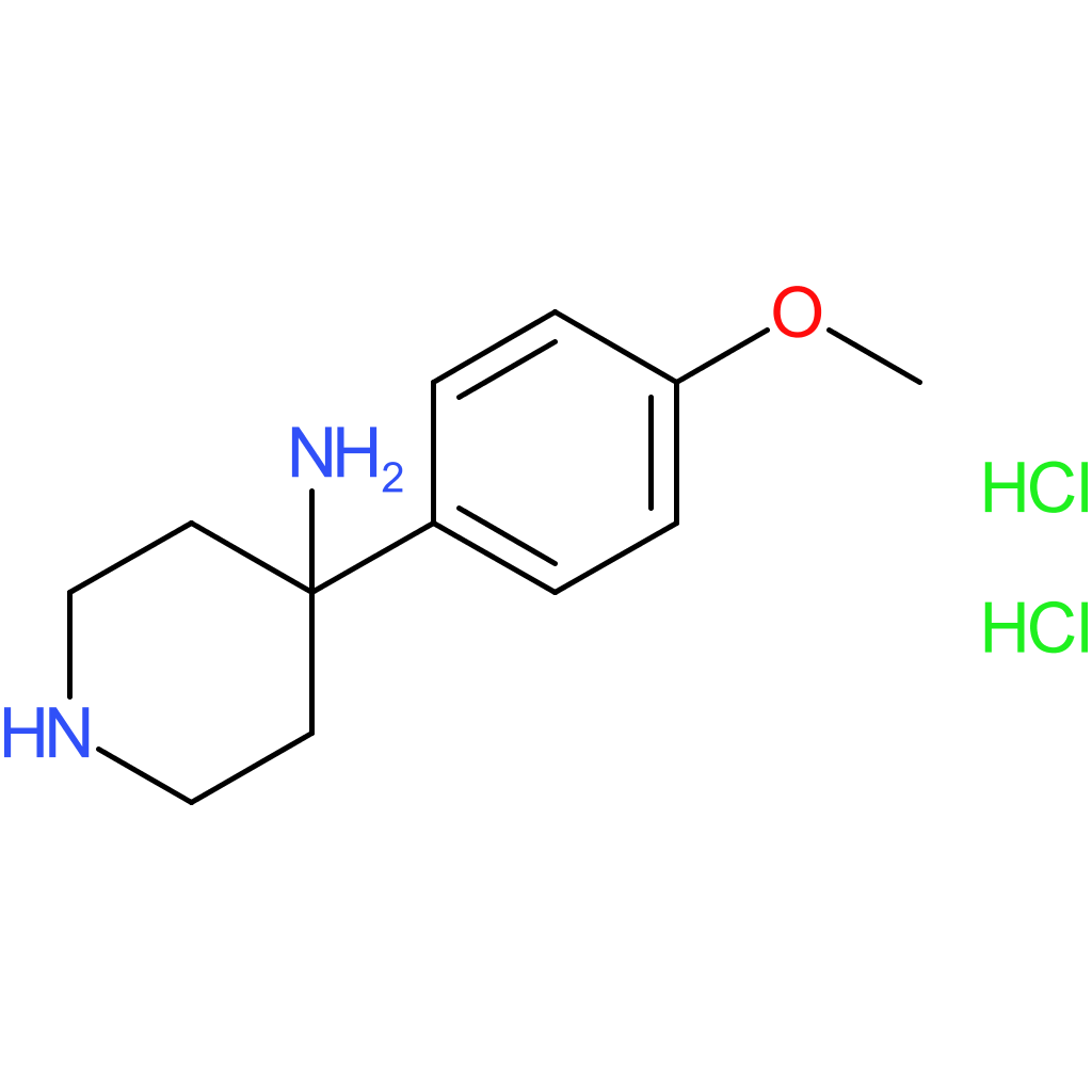 4-(4-Methoxyphenyl)piperidin-4-amine dihydrochloride