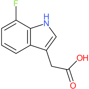 2-(7-Fluoro-1H-indol-3-yl)acetic acid