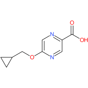 5-(Cyclopropylmethoxy)pyrazine-2-carboxylic acid