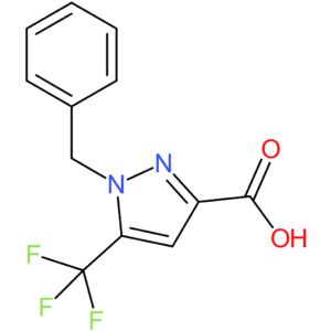 1-Benzyl-5-(trifluoromethyl)-1H-pyrazole-3-carboxylic acid