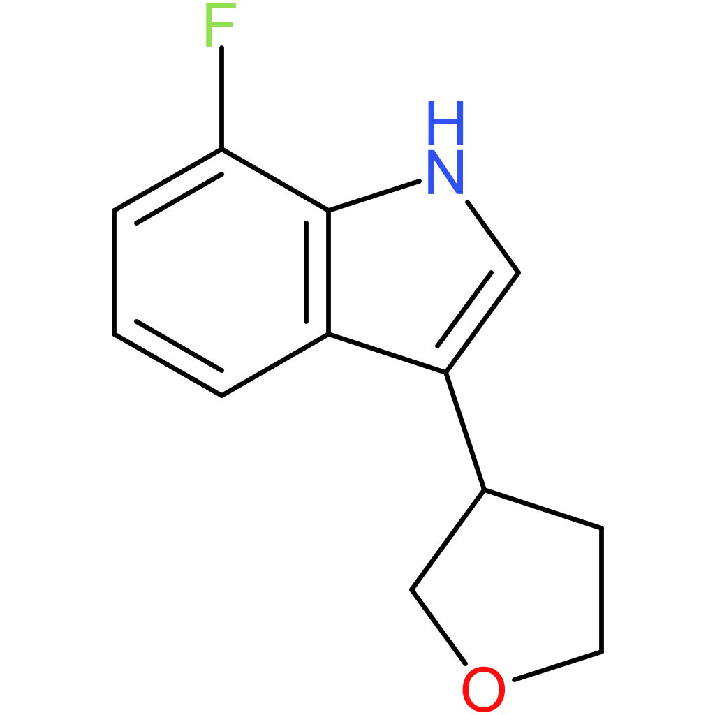7-Fluoro-3-(tetrahydrofuran-3-yl)-1H-indole