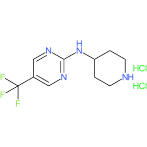 N-(Piperidin-4-yl)-5-(trifluoromethyl)pyrimidin-2-amine dihydrochloride
