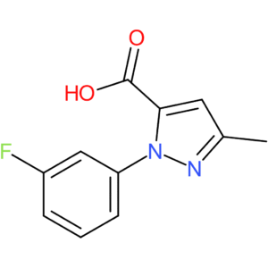 1-(3-Fluorophenyl)-3-methyl-1H-pyrazole-5-carboxylic acid