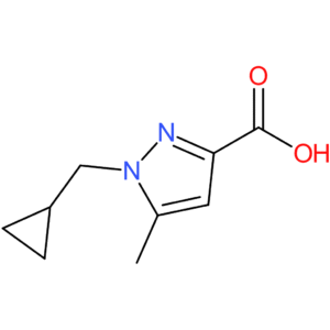 1-(Cyclopropylmethyl)-5-methyl-1H-pyrazole-3-carboxylic acid