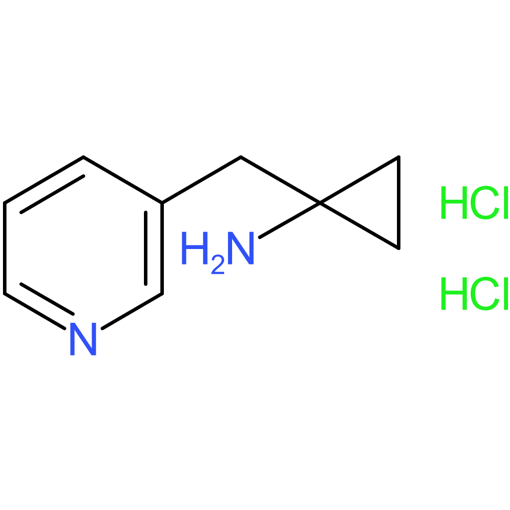 1-(Pyridin-3-ylmethyl)cyclopropanamine dihydrochloride