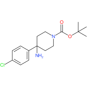 tert-Butyl 4-amino-4-(4-chlorophenyl)piperidine-1-carboxylate