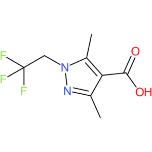 3,5-Dimethyl-1-(2,2,2-trifluoroethyl)-1H-pyrazole-4-carboxylic acid