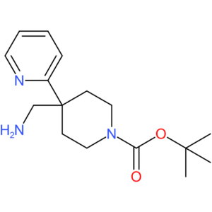 tert-Butyl 4-(aminomethyl)-4-(pyridin-2-yl)piperidine-1-carboxylate