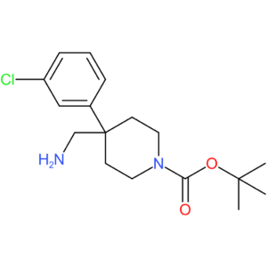 tert-Butyl 4-(aminomethyl)-4-(3-chlorophenyl)piperidine-1-carboxylate