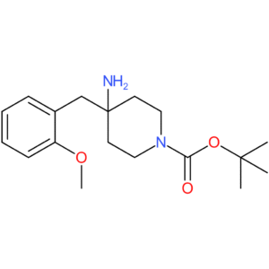 tert-Butyl 4-amino-4-(2-methoxybenzyl)piperidine-1-carboxylate