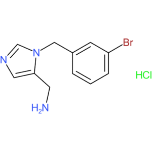 [1-(3-Bromobenzyl)-1H-imidazol-5-yl]methanamine hydrochloride