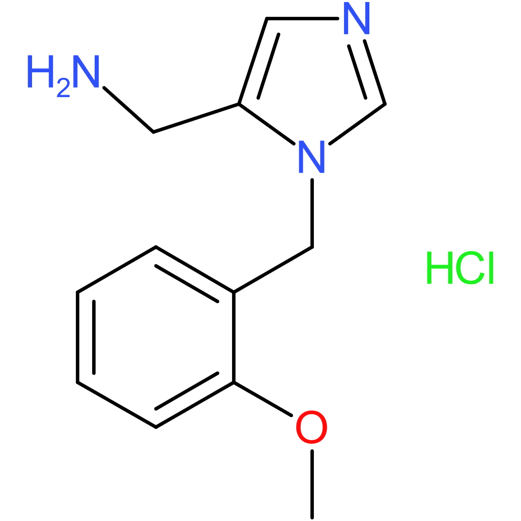 [1-(2-Methoxybenzyl)-1H-imidazol-5-yl]methanamine hydrochloride