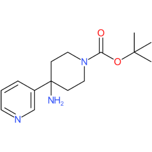 tert-Butyl 4-amino-4-(pyridin-3-yl)piperidine-1-carboxylate
