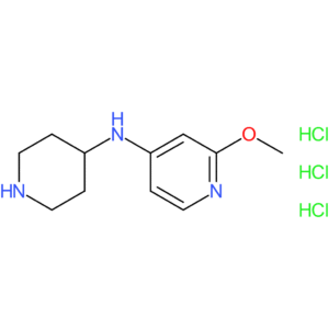2-Methoxy-N-(piperidin-4-yl)pyridin-4-amine trihydrochloride