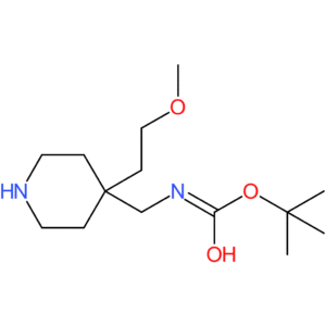 tert-Butyl {[4-(2-methoxyethyl)piperidin-4-yl]methyl}carbamate