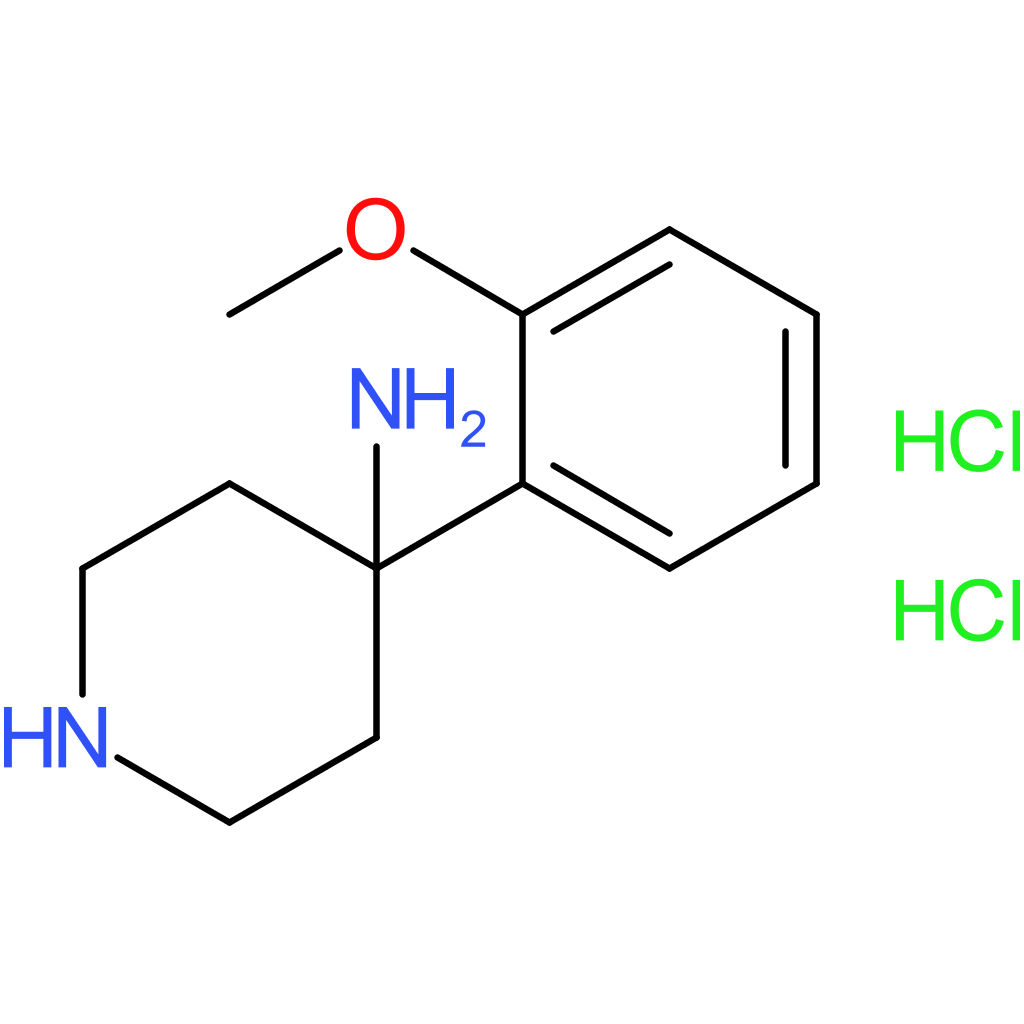 4-(2-Methoxyphenyl)piperidin-4-amine dihydrochloride