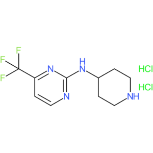 N-(Piperidin-4-yl)-4-(trifluoromethyl)pyrimidin-2-amine dihydrochloride