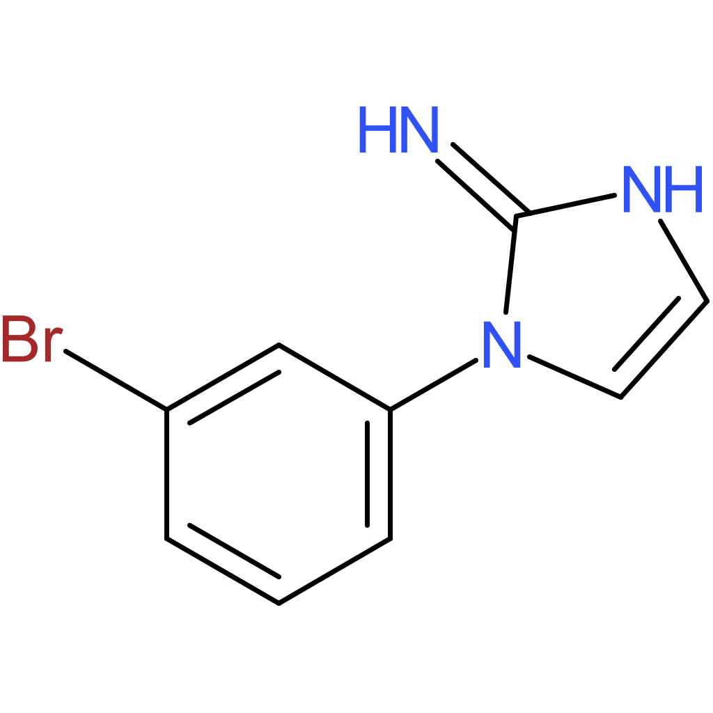 1-(3-Bromophenyl)-1H-imidazol-2-amine
