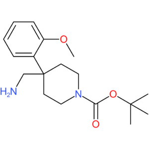 tert-Butyl 4-(aminomethyl)-4-(2-methoxyphenyl)piperidine-1-carboxylate