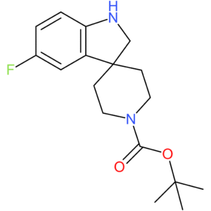 tert-Butyl 5-fluoro-1,2-dihydrospiro[indole-3,4′-piperidine]-1′-carboxylate