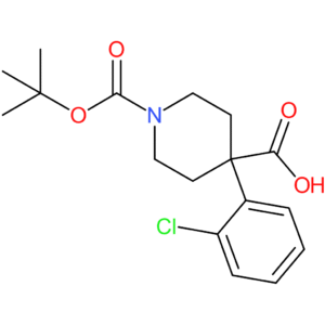1-(tert-Butoxycarbonyl)-4-(2-chlorophenyl)piperidine-4-carboxylic acid