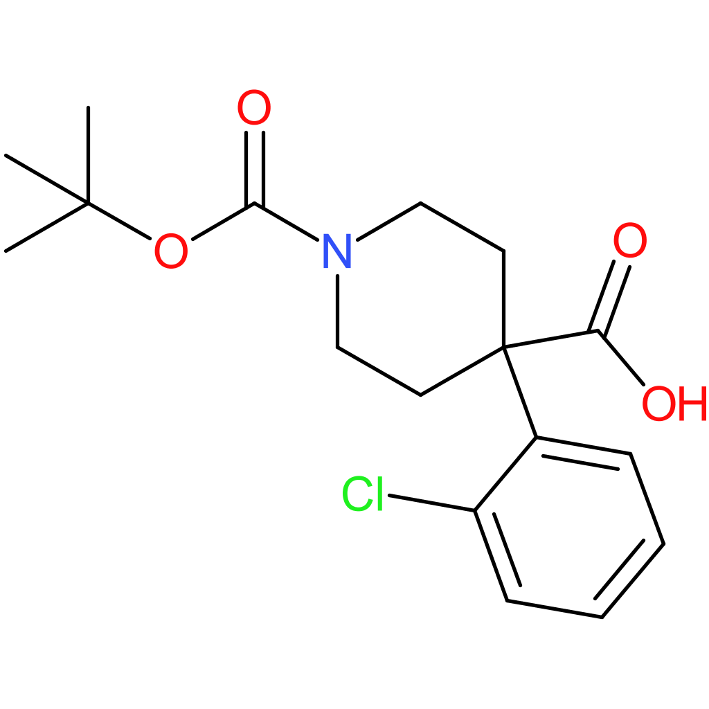 1-(tert-Butoxycarbonyl)-4-(2-chlorophenyl)piperidine-4-carboxylic acid