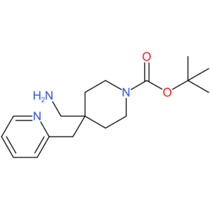 tert-Butyl 4-(aminomethyl)-4-(pyridin-2-ylmethyl)piperidine-1-carboxylate
