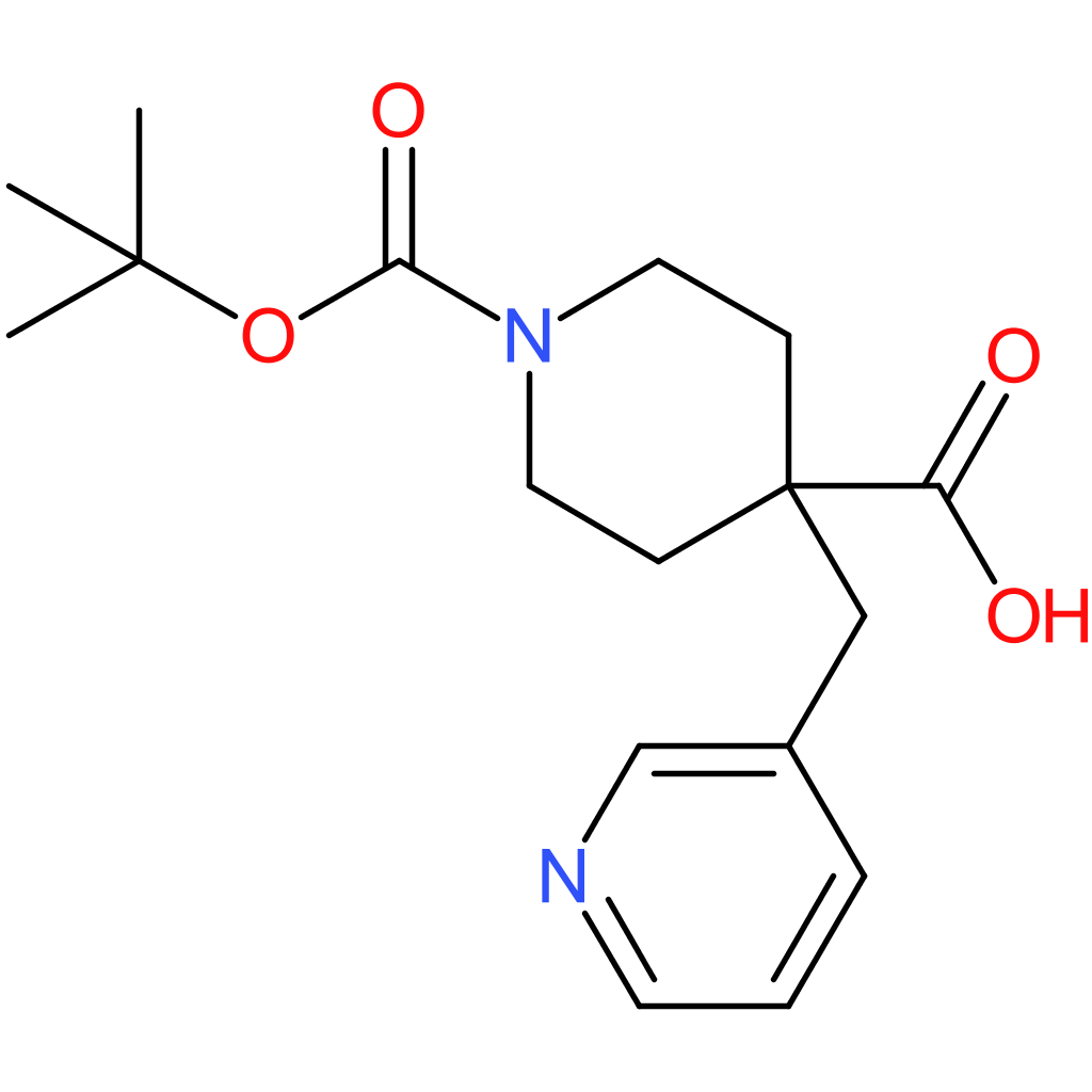 1-(tert-Butoxycarbonyl)-4-(pyridin-3-ylmethyl)piperidine-4-carboxylic acid