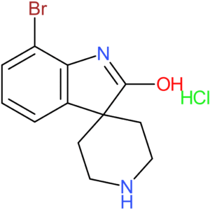7-Bromo-1,2-dihydrospiro[indole-3,4′-piperidine]-2-one hydrochloride