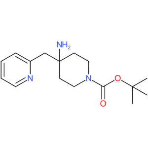 tert-Butyl 4-amino-4-(pyridin-2-ylmethyl)piperidine-1-carboxylate