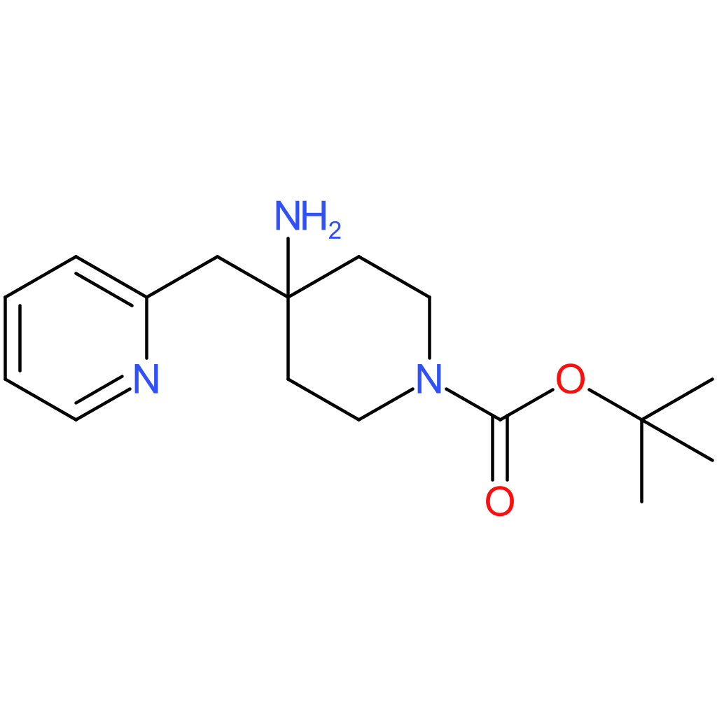 tert-Butyl 4-amino-4-(pyridin-2-ylmethyl)piperidine-1-carboxylate